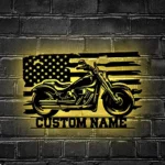 Sports Metal Sign Custom Us Dirt Bike 1