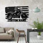Sports Metal Sign Custom Us Dirt Bike 1