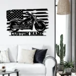 Sports Metal Sign Custom Us Dirt Bike 1