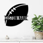 Sports Metal Sign Custom Us Football 1