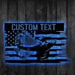 Sports Metal Sign Custom Us Man Archery 1