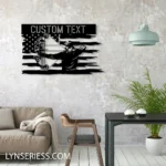 Sports Metal Sign Custom Us Man Archery 1