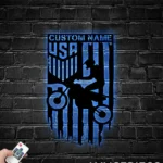 Sports Metal Sign Custom Us Motocross Biker 1