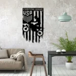 Sports Metal Sign Custom Us Motocross Biker 1
