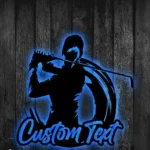 Sports Metal Sign Custom Women8217s Golf 1