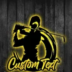 Sports Metal Sign Custom Women8217s Golf 1