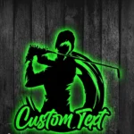 Sports Metal Sign Custom Women8217s Golf 1