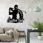 Sports Metal Sign Custom Women8217s Golf 1