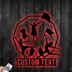 Sports Metal Sign Detailed Color Guard 1