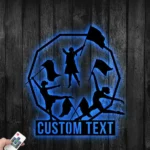 Sports Metal Sign Detailed Color Guard 1