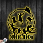 Sports Metal Sign Detailed Color Guard 1
