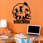 Sports Metal Sign Detailed Color Guard 1