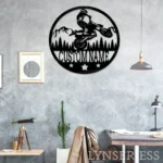 Sports Metal Sign Dirt Bike Biker Name 1