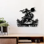 Sports Metal Sign Dirt Cycle 1