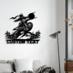 Sports Metal Sign Dirt Cycle 1