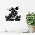 Sports Metal Sign Dirt Cycle 1
