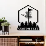 Sports Metal Sign Disc Club Sport Player 1