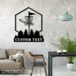 Sports Metal Sign Disc Club Sport Player 1