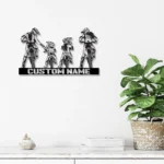 Sports Metal Sign Family Off Road Racing Biker 1