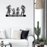 Sports Metal Sign Family Off Road Racing Biker 1