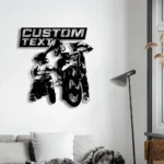 Sports Metal Sign Father Son Mx Racing Biker 1