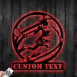 Sports Metal Sign Female Net Game 1