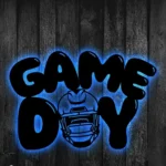Sports Metal Sign Game Day Football 1