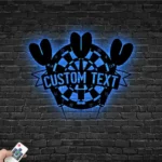 Sports Metal Sign Handcrafted Dartboard Dart Game 1