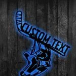 Sports Metal Sign Ice Puck Sport 1