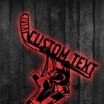 Sports Metal Sign Ice Puck Sport 1