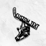 Sports Metal Sign Ice Puck Sport 1