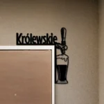 Sports Metal Sign Krolewskie Tap Handle 1