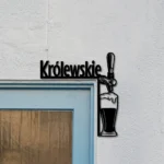 Sports Metal Sign Krolewskie Tap Handle 1