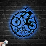 Sports Metal Sign Mountain Bike 1