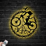 Sports Metal Sign Mountain Bike 1