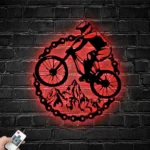 Sports Metal Sign Mountain Bike 1
