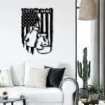 Sports Metal Sign Personalized American Boxer Name 1