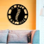 Sports Metal Sign Personalized Chiropractor Name 1