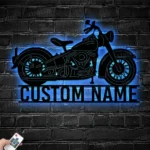 Sports Metal Sign Personalized Dirt Bike Name 1