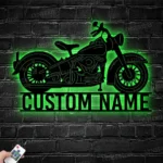 Sports Metal Sign Personalized Dirt Bike Name 1