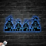 Sports Metal Sign Personalized Motor Sled Biker Ski Doo Name 1