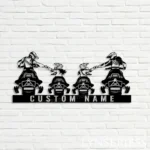 Sports Metal Sign Personalized Motor Sled Biker Ski Doo Name 1