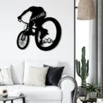 Sports Metal Sign Personalized Mountain Biker Name 1