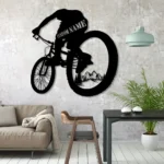 Sports Metal Sign Personalized Mountain Biker Name 1