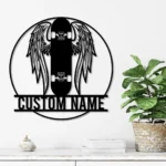 Sports Metal Sign Personalized Skateboarding Name 1