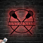 Sports Metal Sign Personalized Sports Player Name 1