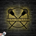 Sports Metal Sign Personalized Sports Player Name 1