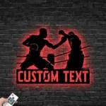Sports Metal Sign Pugilism 1