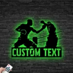 Sports Metal Sign Pugilism 1