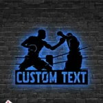 Sports Metal Sign Pugilism 1